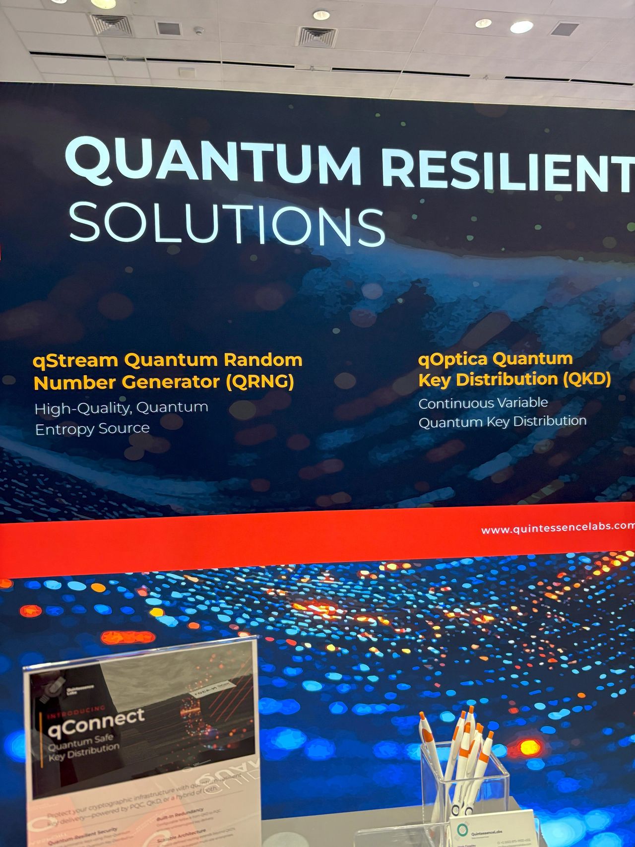 One of a small number of quantum-related services